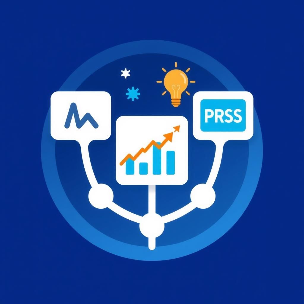 Icon representing analytics and reporting services